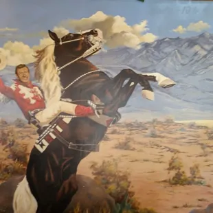 the mural that greets you