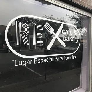 a reflection in the window