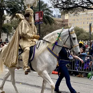02.25.20 Captain for the King of Carnival Krewe of Rex parade