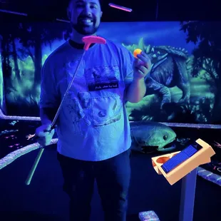 Mini Golf - club and golf ball provided