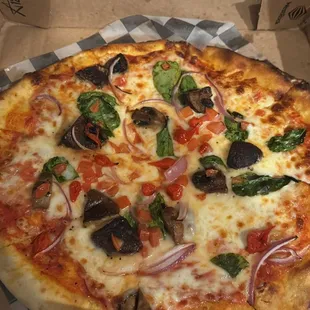 Vegetable pizza  The best
