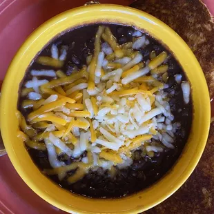 Vegetarian black bean chili