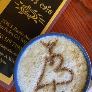 Caramel latte