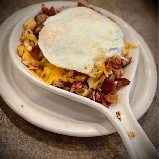 a plate of food