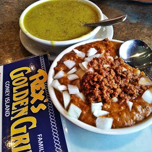 Chili Special n Split Pea Soup