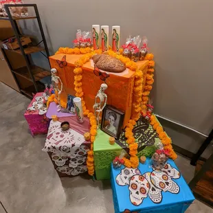 Ofrenda during Día de los Muertos