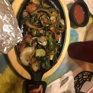 Vegetarian Fajitas
