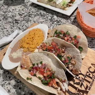 Chicken tacos