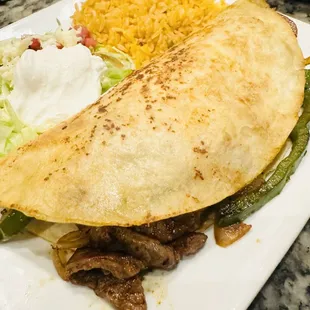 Fajita Quesadilla Steak