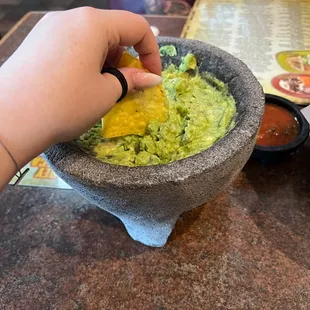 Fresh guacamole