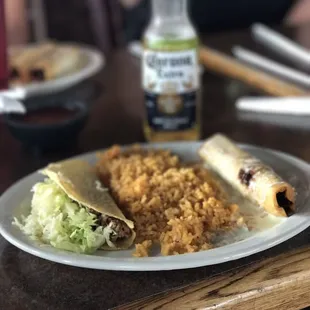 Chicken flaunta lunch