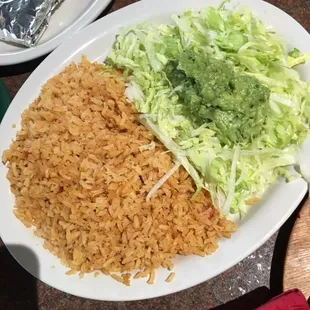 Shrimp Fajita Dinner.