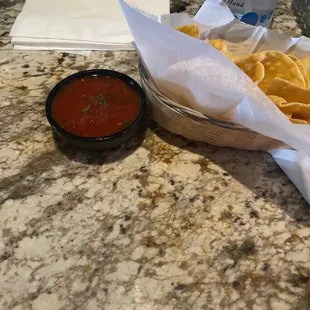 At the bar waiting for my dinner plate!