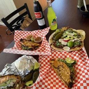 Tacos, Tortas, great food and tasty