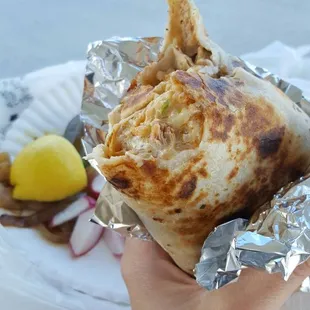 My favorite chicken burrito!