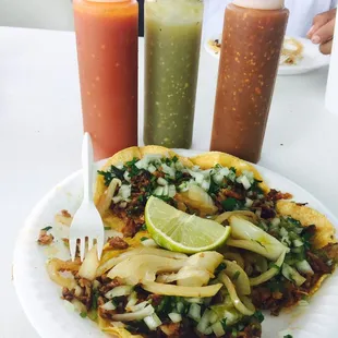Al pastor mini tacos! So yummy