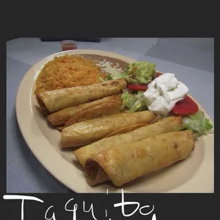 Kids Taquito Plato