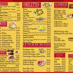 Updated Menu!