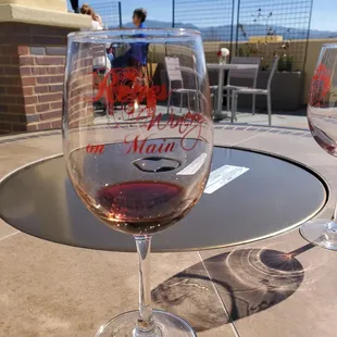 5 flight of wine