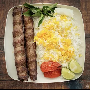 Kubideh (Kofta)plate