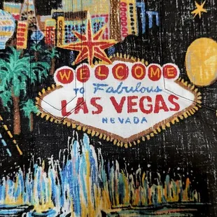 Las Vegas design Reyn Spooner Aloha Shirt.