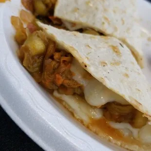 Quesadilla  Flor de calabaza