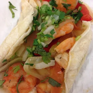 Shrimp taco