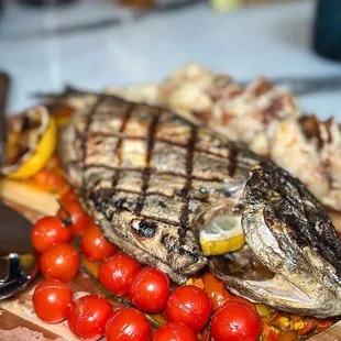 GRILLED WHOLE SEA BREAM