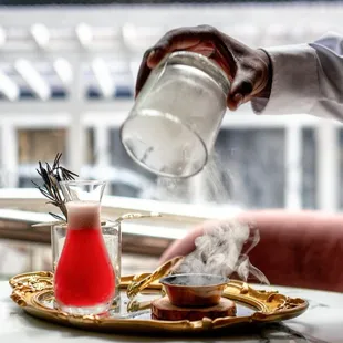 Best Mediterranean Food in NYC at Reyna New York in Union Square. Happy Hour and Restaurant, Great Quick Dinner, Chicken Shawarma