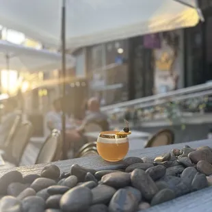 Reyna New York Mediterranean Restaurant. Outdoor patio, outdoor dining now available - come by for a cocktail and tapas.