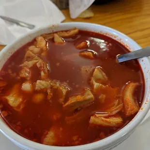 Menudo, needed seasoning