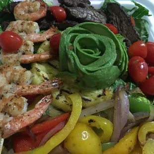 Tierra y mar ensalada