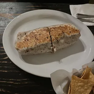 Carne asada burrito