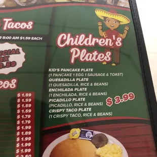 Children's plate