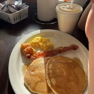 Kids breakfast plate