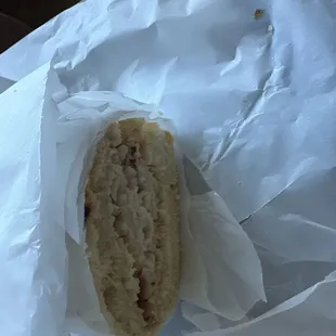 Just turkey and bread....