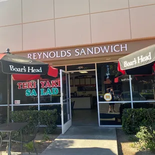 Entrance to sandwich heaven