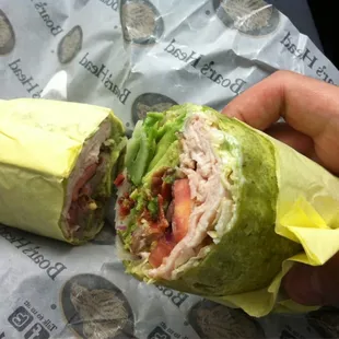 Turkey club wrap