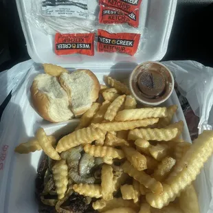 Chuck Wagon Steak Sandwich