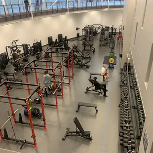 Weight room