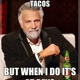 $2 Corona and $2 Tacos on Tuesday night!!!