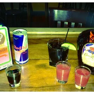 Thursday Special: $4 Crown Royal and $5 Jäger Bombs!!