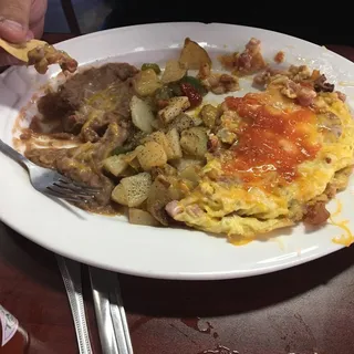 Meat Lovers Omelette
