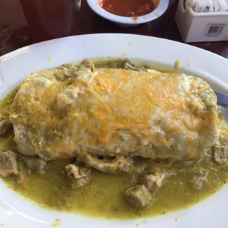 Chile Verde Burrito