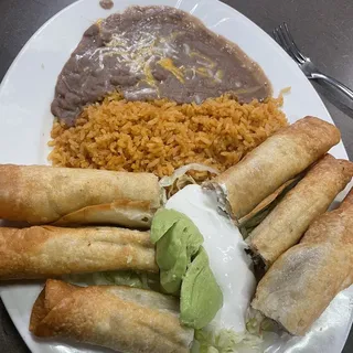 Flautas Plate