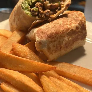 BEEF FAJITA BURRITO