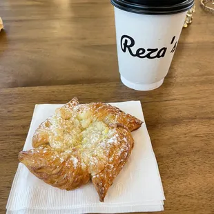 My Danish and chai tea. Yes, it could look way prettier!