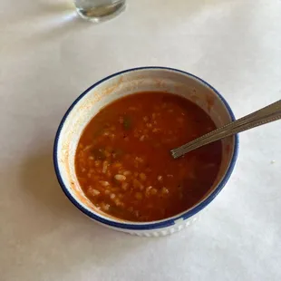 Vegetarian Tomato Lentil Soup