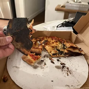 12&apos;&apos; Half and Half Specialty charred in the pits of Mordor