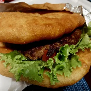Hamburger Fry Bread